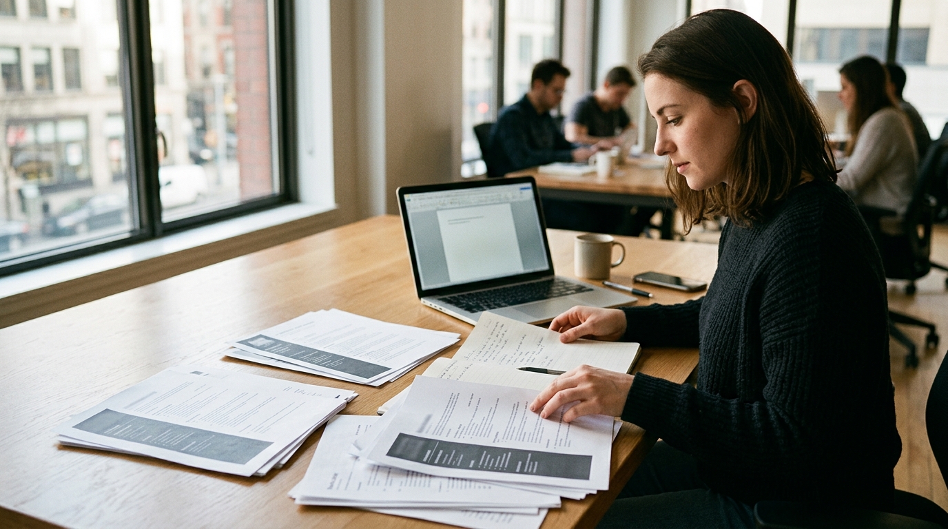 Featured image for "Chronological vs. Functional vs. Combination Resume Format"